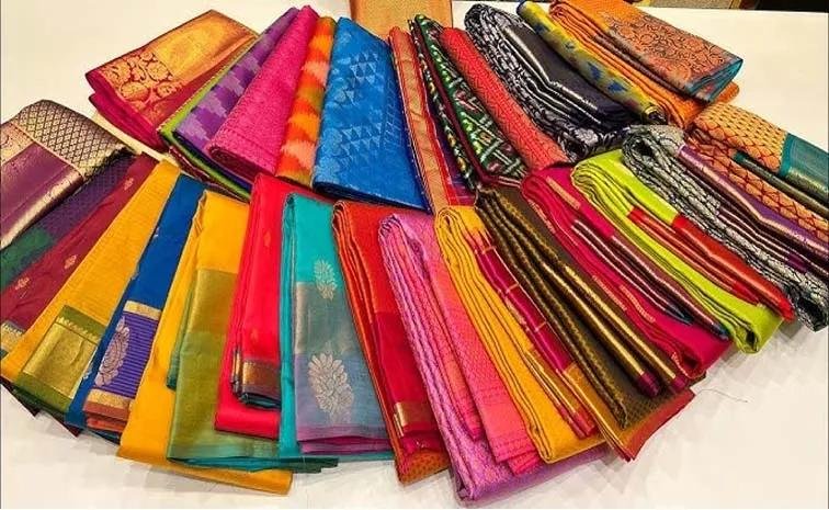 Handloom sarees collection